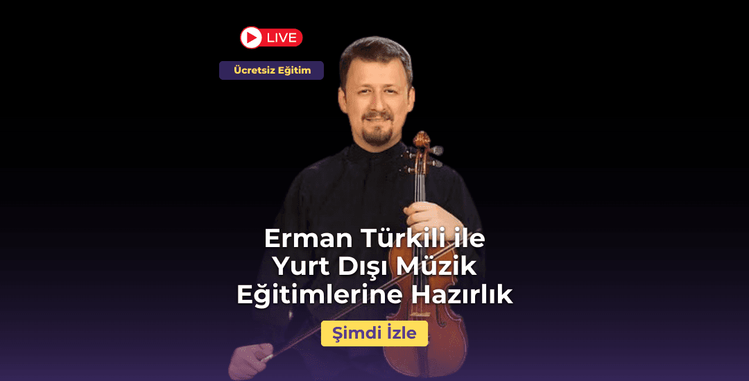 Yurt Dışı Müzik Eğitimlerine Hazırlık