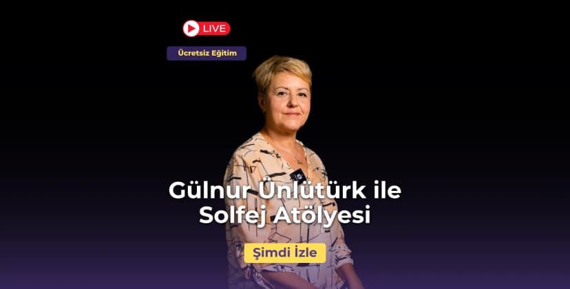 Solfej Temelleri: Başlangıç Workshop - 30 Kasım