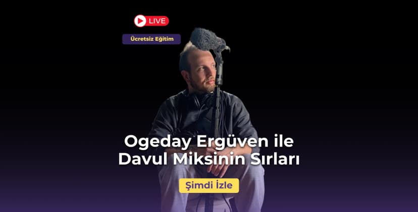 Davul Miksinin Sırları: Temiz, Güçlü ve Profesyonel Sound Atölyesi