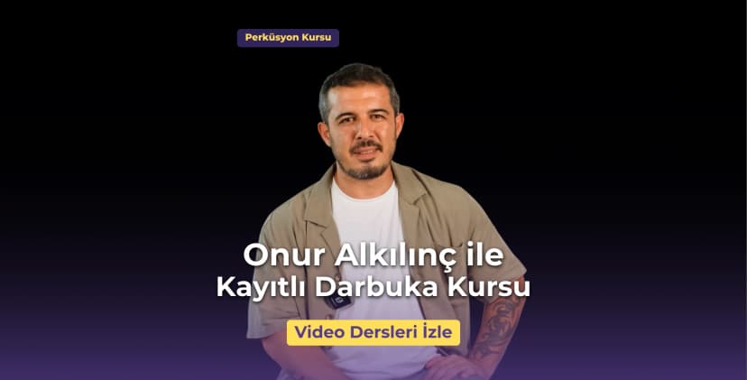 Sıfırdan Darbuka Öğrenme Kursu